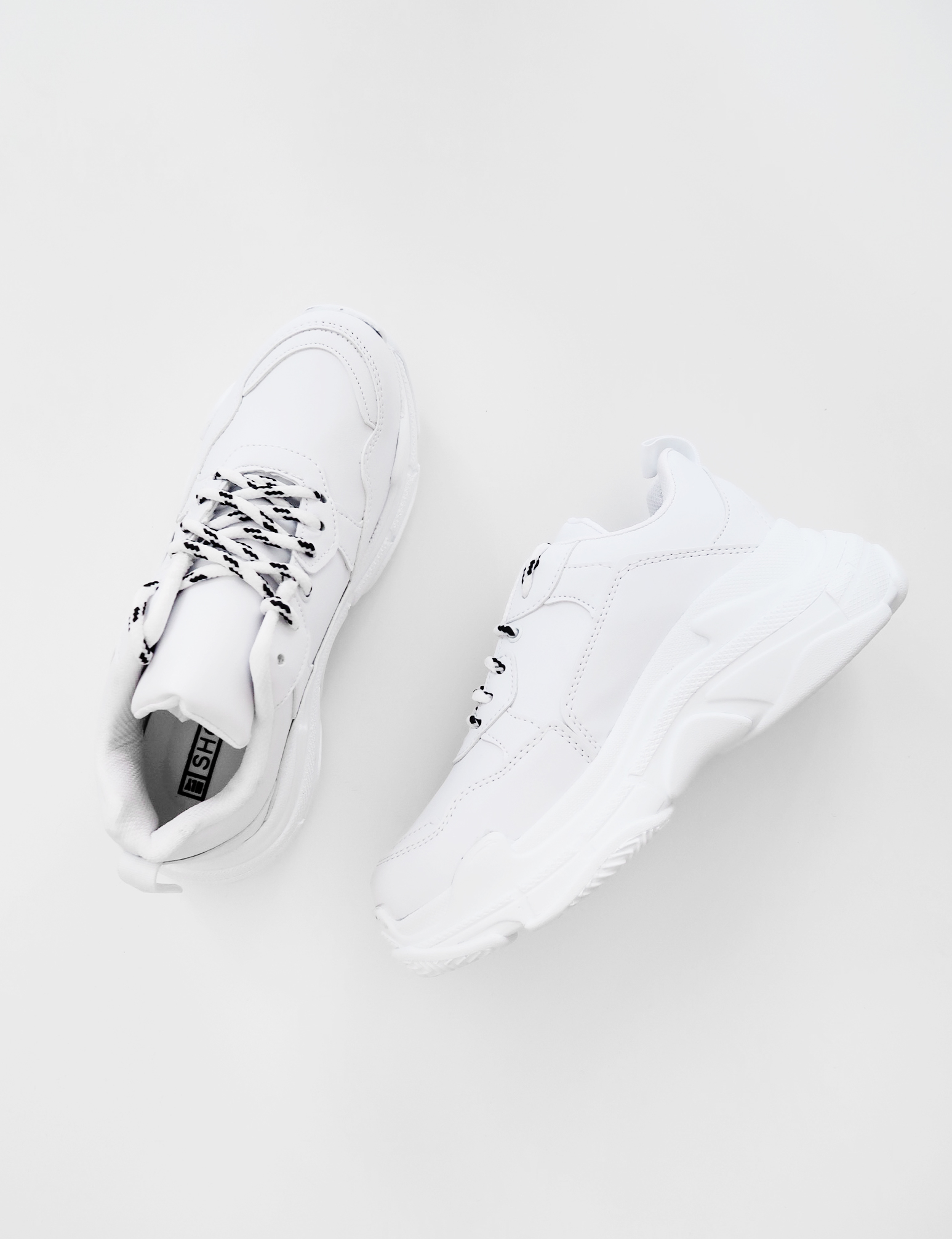 New In: Chunky White Sneakers 